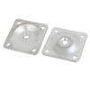 Ruilogod 48mmx48mmx2mm Six Degree Angled Zinc Plated Table Leg Mounting Plates Set 5pcs (id: 19d 8fb 89a 9d8 4fd view 2