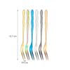 10pcs Fruit Picks Reusable Stainless Steel Fruit Fork for Party view 2
