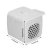 plplaaoo Mobile air Conditioner, air Cooler with evaporative Cooling, USB evaporative Cooler with Water Cooling, Personal Fan, for Office and Home view 2