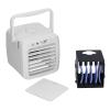 plplaaoo Mobile air Conditioner, air Cooler with evaporative Cooling, USB evaporative Cooler with Water Cooling, Personal Fan, for Office and Home view 4