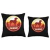 99 Gifts Black Mouth Cur Retro Blackmouth Cur Retro Throw Pillow, 18x18, Multicolor view 3