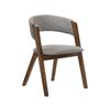Armen Cortina Rowan 5 Piece Walnut Dining Table and Chair Set view 2