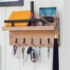 ZAYBOD 15-Pack Coat Hooks with 30 Screws | Heavy Duty Wall Mounted for Robe, Backpack & Keys | Entryway, Bathroom, Bedroom Hanging Hardware (Purple) view 4