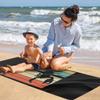 XEMznz Scorpion Retro Microfiber Sand Free Beach Towel-Quick Dry Super Absorbent Oversized Luxury Towels Blanket for Travel Pool Swimming Bath Camping Yoga Girls Women Men Adults view 4