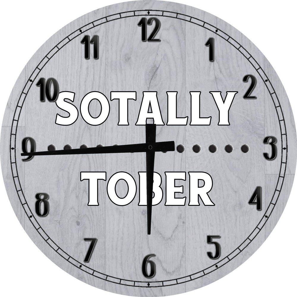 Bar Wall Art Sotally Tober Sober Drunk Bar Large Round Wood Wall Clock Decor 18 Inch Gray