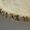 15.5 Inch Diameter Paulownia Wood Slab Hanging Tray Decorative Natural Bark Home Decor view 3