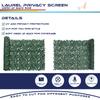 Windscreen4less 4'x14' Faux Leaf Privacy Fence Screen Artificial Laurel Leaves Fence Cover Wall Decoration for Patio Porch Deck Balcony Yard Indoor Outdoor (Dark Green) view 3