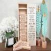 WE Games Personalized Wedding Guest Book Alternative, Wooden Memory Keepsake Box, 54 Blocks, Custom Engraved Build Memories view 1