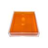 Lucite Encased Tray (Orange) view 1