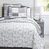Benjamin Cute Dinosaur Plaid Printed Pattern 100% Cotton Quilt Bedding Set, Reversible Coverlet,Bedspread for Kids Boy (Dinosaur,Twin - 2 Piece) view 2