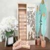 WE Games Personalized Guest Book Alternative, Wooden Memory Keepsake Box, 54 Blocks, Custom Engraved Couple with Tree - Engagement Party, Wedding Shower, Bachelorette Party view 1