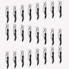 24 Packs Wine Opener-Corkscrew Wine Bottle Opener,Stainless Key Black Wine Bottle Opener Foil Cutter for Picnic, party, family,Restaurants view 1