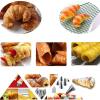 Non-stick Cream Cannoli Tubes, FantasyDay 21 Pcs Stainless Steel Baking Cones Pastry Roll Horn Croissant Mold Cannoli Shells with 1 Clean Brush - Pastry Baking Set for Christmas Cake Anniversary Party view 3