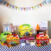 Roaring Good Time 12 PCS Monster Trucks Party Favor Boxes Monster Truck Party Supplies Set for Birthday Decorations Includes Favor Bags Cake Topper Boys Themed Party Favors Decoration view 2