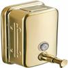 AOEIUV Soap Dispenser Automatic Soap Dispenser Wall Mounted Gold Bathroom Hand Liquid Soap Dispenser/Kitchen Soap Dispenser 304 Stainless Steel Shampoo Bottles (Size : 1000ML) view 1