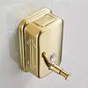 AOEIUV Soap Dispenser Automatic Soap Dispenser Wall Mounted Gold Bathroom Hand Liquid Soap Dispenser/Kitchen Soap Dispenser 304 Stainless Steel Shampoo Bottles (Size : 1000ML) view 4