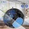 Robot Vacuum and Mop Combo, WiFi/App/Alexa, Robotic Vacuum Cleaner with Schedule, 2 in 1 Mopping Robot Vacuum with Watertank and Dustbin, Self-Charging, Slim, Ideal for Hard Floor, Pet Hair, Carpet view 3