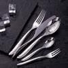 120 Piece Silverware Set for 24,Premium Stainless Steel Flatware Set,Mirror Polished Cutlery Utensil Set,Durable Home Kitchen Eating Tableware Set,Include Fork Knife Spoon Set view 2