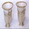 2 Vintage Gorham A5549 Pure Sterling Silver Holder Lenox Demitasse Cups AS19 view 2