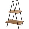 Primitives by Kathy 2-Tiered Decorative Wood Ladder Style Tray view 1