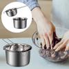 1 Set Double Boiler Pot Fine Nice Safe Wax Melting Pot Cheese Melting Pot Stainless Steel Chocolate Pot Chocolate Melting Pot A5 (400ml) view 4