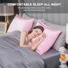 Mulberry Silk Pillowcase for Hair and Skin,Toddler Size Kids Silk Pillow Case with Hidden Zipper,Allergen Proof Dual Sides Soft Breathable Smooth Silk Pillow Cover(Toddler,Pink) view 4