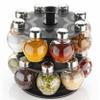 Masala Box Revolving Spice Rack Masala Rack 1 Stand,16 Plastic Bottles With Steel Cap Set 16 Piece(Plastic) view 2