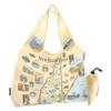 Xplorer Maps New Hampshire Map Pouch Tote with Handles  Reusable & Eco-Friendly Grocery Shopping Bag, Foldable & Washable Nylon, Heavy-Duty & Compact, 18"x25" view 1