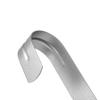 Sattiyrch 12" Front Door Wreath Hanger, Ultra Slim Metal Over Door Hook, Damage-Free Hanging for Seasonal & Year-Round Wreaths, Fits Most Doors, Silver, 1 Pack view 3