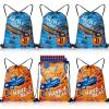 Flutesan Dart Party Supplies Bags Party Gun Drawstring Treat Bags Dart Drawstring Backpack(12 Pieces) view 1