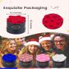 Beaulasting Long Lasting Preserved Roses in a Box Last a Year Forever Flowers for Her Mom Wife Anniversary Birthday (Round Black Box) view 2