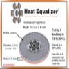 Heat Equalizer-6 inch None Stick Copper finish Heat Diffuser for Gas Stoves Aluminum & Copper Alloy Hot Plate for Even Cooking-Burner Cover & Simmer Plate view 2