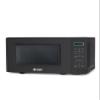 COMMERCIAL CHEF 0.7 Cu Ft Microwave with 10 Power Levels, 700W Microwave with Digital Display, with Child Safety Door Lock, Programmable with Push Button, Black view 1