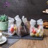 YUNKO Cookie Bags, 100 Pack 3.4x9 inch Frosted Gusset for Handmade Sellers view 2