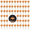 60PCS Orange Dried Pressed Rapeseed Flowers for Resin Mold, Natural Dry Flowers for Resin Mold DIY Ornament Crafts Candle Card Making view 1