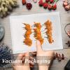 60PCS Orange Dried Pressed Rapeseed Flowers for Resin Mold, Natural Dry Flowers for Resin Mold DIY Ornament Crafts Candle Card Making view 3