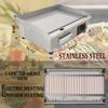 INTSUPERMAI 21.6513.78 in Commercial Electric Griddle 110V 3000W Electric Countertop Flat Top Griddle Hot Plate Stove Stainless Steel Teppanyaki Grill view 2