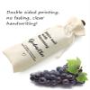 Socive Wine Bag Gifts for Godmother, Godmother Gift, Burlap Wine Bottle Cover Gift Bag for Godmother, Godparent view 2
