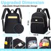 Weitars Lunch Backpack For Women,20L Backpacks Cooler Insulated,Back pack Lunch Bag For Women Work With Side Pockets,LunchBox Backpack With Cooler Compartment For Picnic Hiking Camping Beach view 2