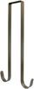 Manesi 12 Inch Christmas Wreath Hanger Hooks Over Door Metal Hooks Practical Clothes Towel Hanger Hooks for Christmas Front Door Decorations -Premium Sturdy Metal (Bronze) view 1