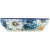 Polmedia Polish Pottery Spoon Rest UNIKAT - Elegance Pattern Handmade in Boleslawiec Poland by Ceramika Artystyczna + Certificate of Authenticity view 3