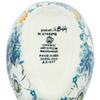 Polmedia Polish Pottery Spoon Rest UNIKAT - Elegance Pattern Handmade in Boleslawiec Poland by Ceramika Artystyczna + Certificate of Authenticity view 4