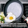 GreenPan Canterbury Hard Anodized Healthy Ceramic Nonstick, 10 Piece Cookware Pots and Pans Set, PFAS-Free, Dishwasher Safe, Oven Safe, Black view 2