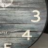 Beach Time Wall Clock | Ultra Quiet Quartz Mechanism | Hand Made in USA Beautiful Crisp Lasting Color | Comes in 8 Sizes (24-Inch, Beach) view 3