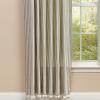 Park Designs Ticking with Ball Fringe Single Panel 56" x 84" view 2