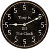 5 O Clock Off The Clock Wall Clock (12.5" Clock) view 2
