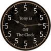 5 O Clock Off The Clock Wall Clock (12.5" Clock) view 3