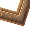 10x32 Frame Vintage Gold Solid Wood Picture Frame | 2.5 Inch Moulding Width | Ornate Bronze Museo Picture Frame Complete with UV Acrylic Plexiglass, Foam Board Backing & Hanging Hardware view 4