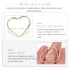 Zerodeko 20pcs Metal Memo Clips Adorable Tabletop Card Holders for Photos Notes for Weddings Parties and Home Decor Heart-Shaped Design view 4