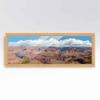 11x22 Frame Natural Brown Bamboo Real Wood Picture Frame Width 1.5 Inches | Interior Frame Depth 0.5 Inches | Bengal Bamboo Photo Frame Complete with UV Acrylic, Foam Board Backing & Hanging Hardware view 2